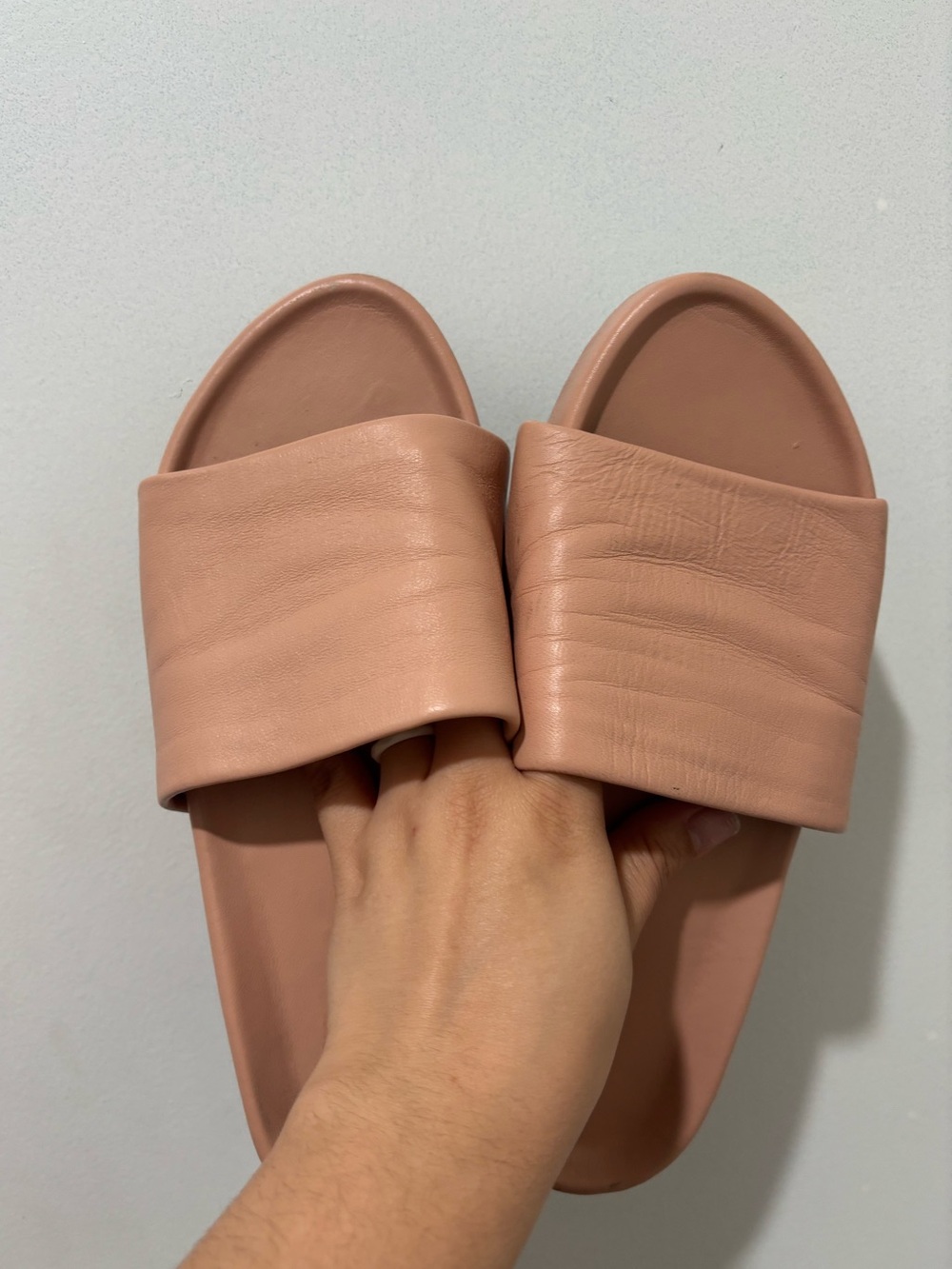 Beek Pelican Leather Platform Sandal Size 9 - Picture 4 of 8